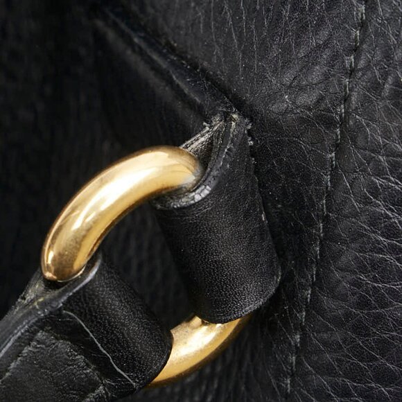 GUCCI Black Leather Boston Bag - Picture 5 of 16